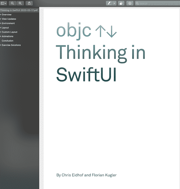 Thinking in SwiftUI video bundle objc.io