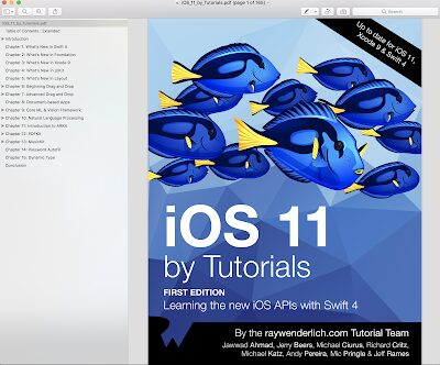 Download iOS 11 by Tutorials Ray Wenderlich, IOS 11 and Swift 4 PDF - EPUB - Full source code